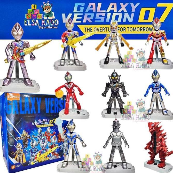 Blokees Ultraman Galaxy Version volume 7 Action Figure Ultra Man The Overture For Tomorrow GV Vol 07