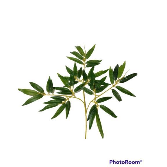 Daun bambu/bungaArtificial/BungaHias/TanamanPlastik Termurah