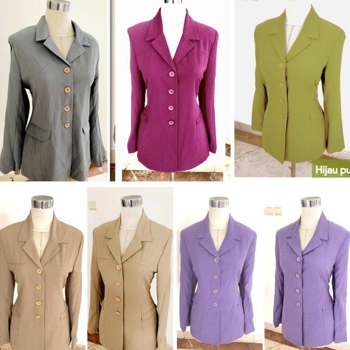 blazer wanita tangan panjang. Blazer wanita lengan panjang
