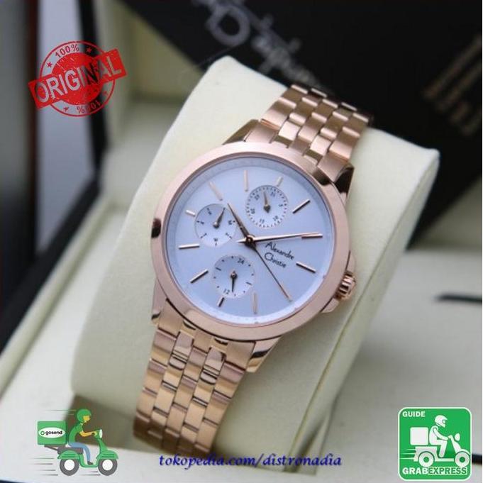 Alexandre Christie AC Cewek Terlaris Jam Orinal Alexandre Christie