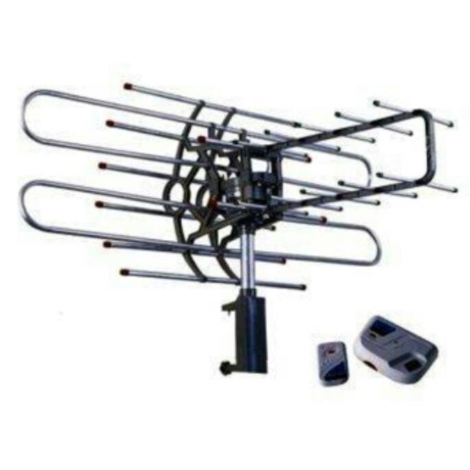 ANTENA TV LUAR plus booster dan remote