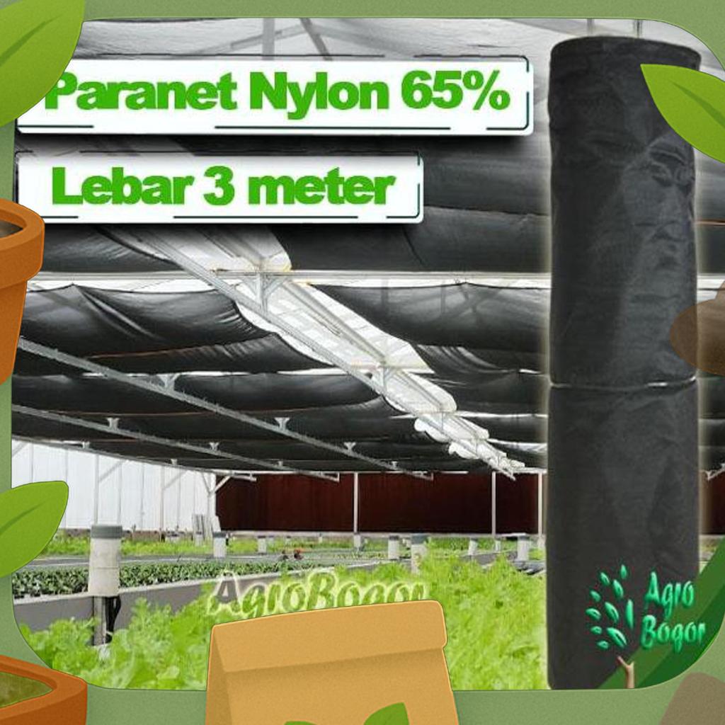 Paranet Nylon 65%, Lebar 3 Meter, Panjang 1 Meter, Paranet Nilon Premium