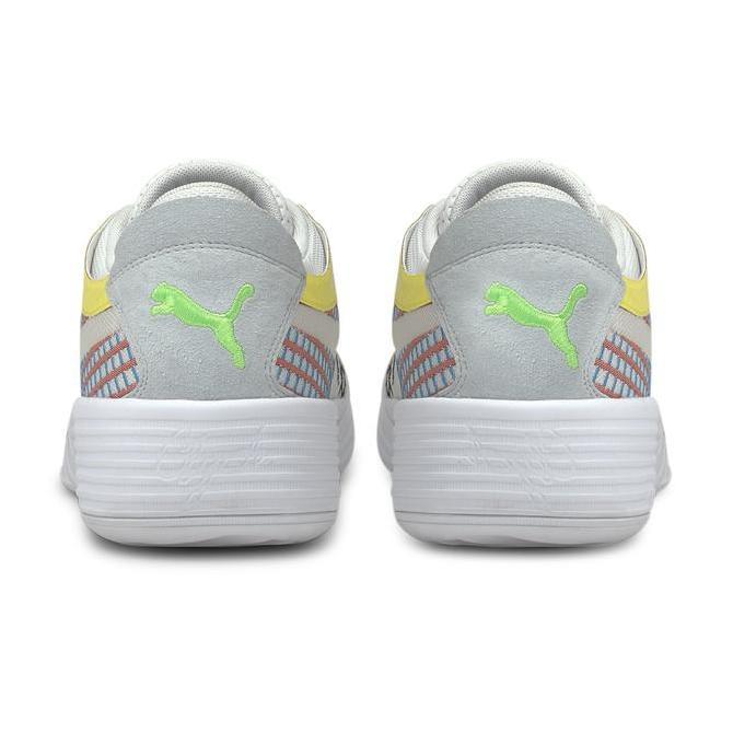 Puma Sepatu Basket Clyde All-Pro White-Blue Atoll