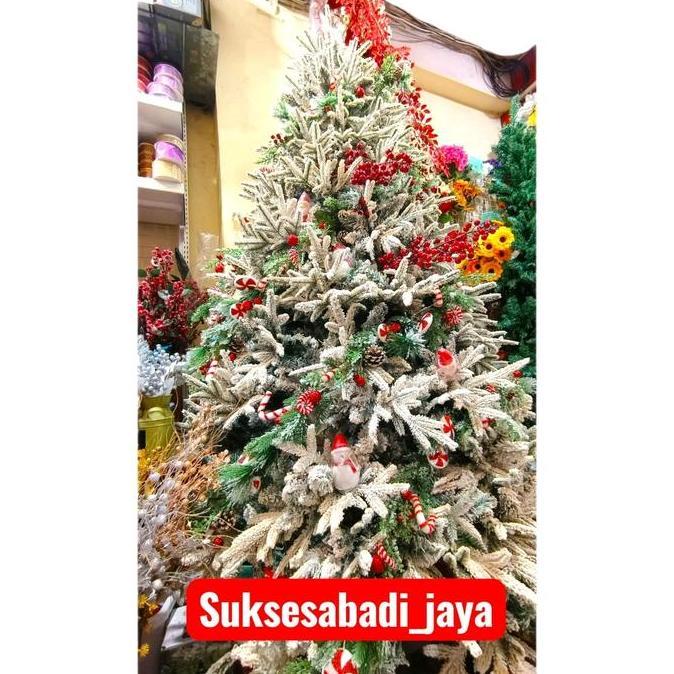 Terlaris New 2025 Pohon Natal Winterwish Tree Ukuran 5Ft(150Cm) - 10Ft(3Meter)|| Christmas Tree Poho
