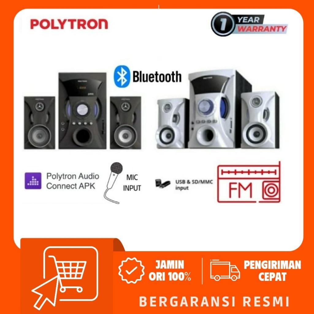 Polytron Pma9525/W Multimedia 9525 Fm Bluetooth Speaker Pma 9525