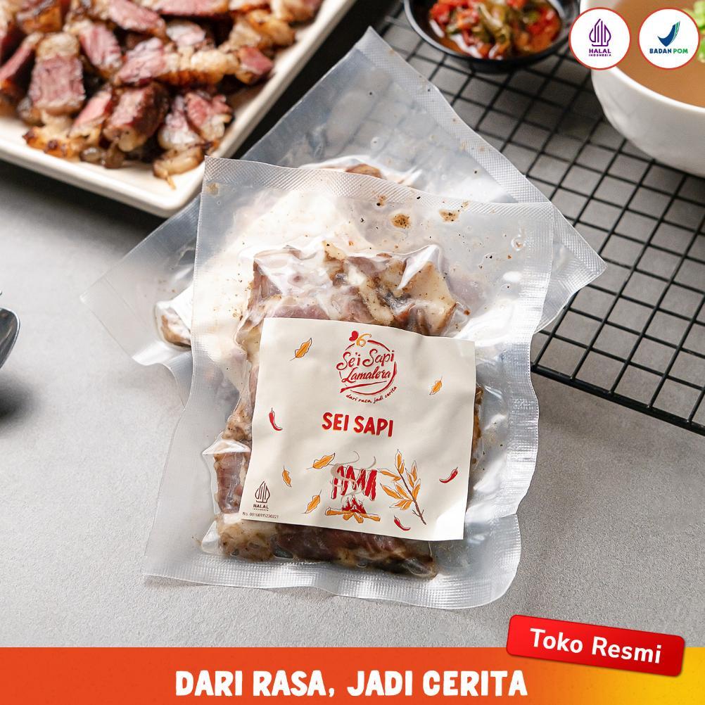 Sei Sapi 100gr Slice | Daging Sapi Asap | Sei Sapi Lamalera | Halal