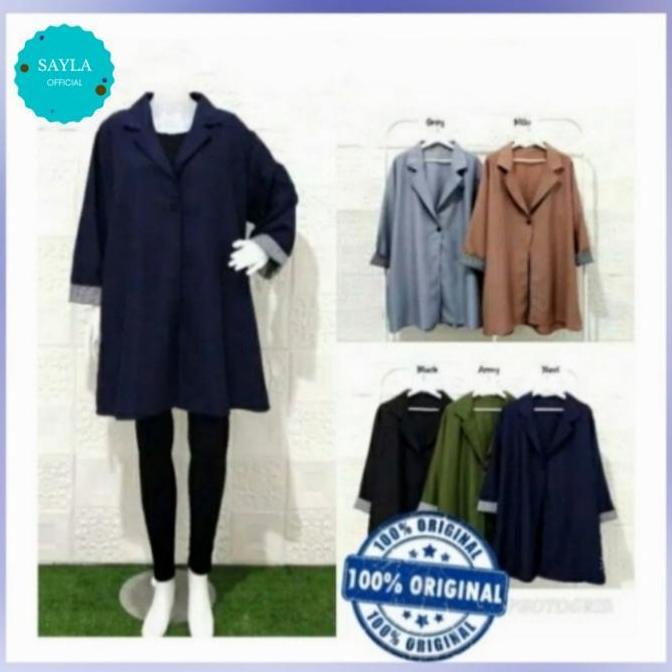 Blaser wanita atasan wanita atasan wanita jumbo blazer jumbo blazer