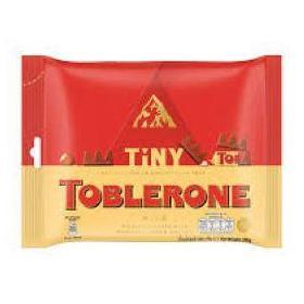 BAYUGETROAS - TOBLERONE TINY GOLD 2GR ISI 25PCS COKLAT MINI HALAL