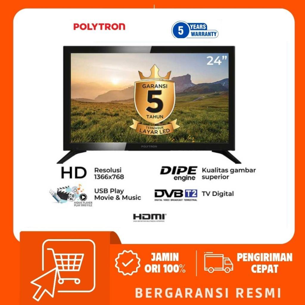 Polytron 24V1853 Led Digital Tv 24" Pld 24V1853 / Tv Polytron 24Inch