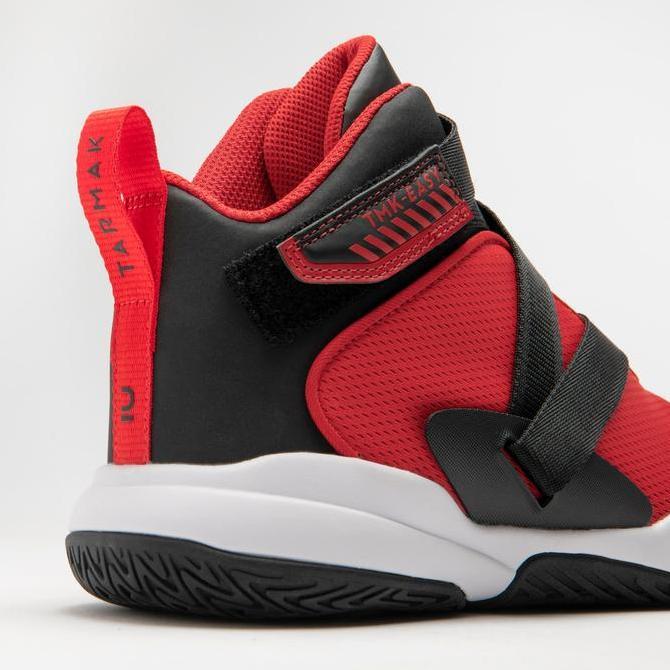 Decathlon Tarmak Sepatu Basket Anak Easy X - Merah - 8586874