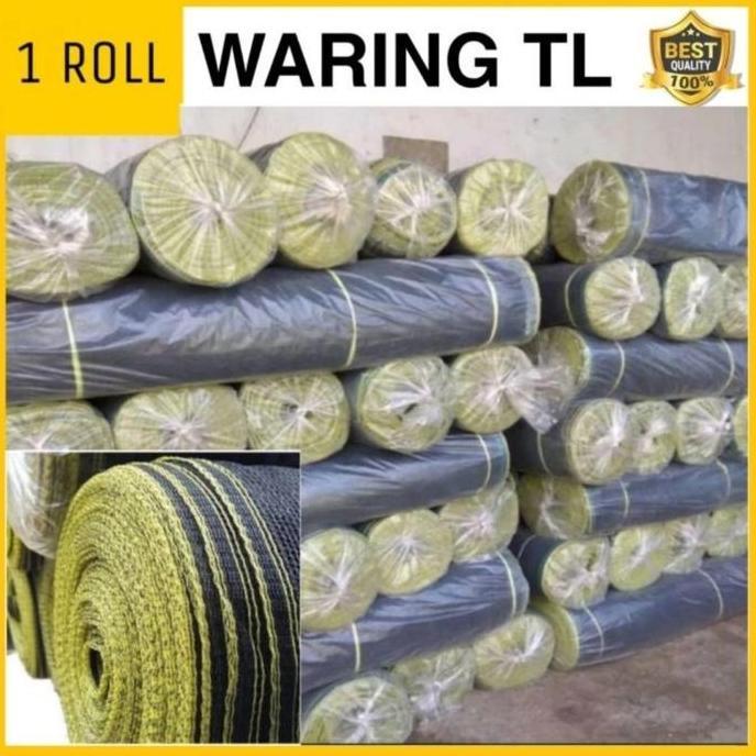WARING 1 ROLL 100 METER JARING WARING PAGAR AYAM WARING TANAMAN WARING KERAMBA IKAN ORIGINAL DAN TER