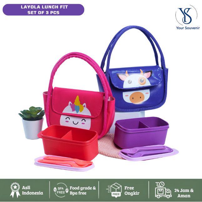 YourSouvenir Layola Lunch Fit| Lunch Fit Unicorn| Lunch Fit Cow