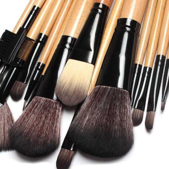 [COD] Set Kuas Make Up Profesional Cosmatics Case Cover Brush Makeup Beauty Recommended 15 Pcs 32pcs