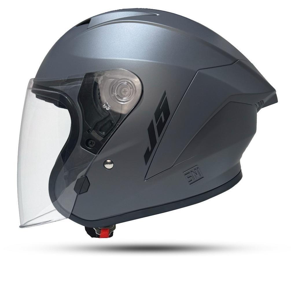 New Promo Terbaru Helm Mla J5 | Whaite Kaca Visor Bening Sni | Helm Premium Untuk Pria Dan Wanita De