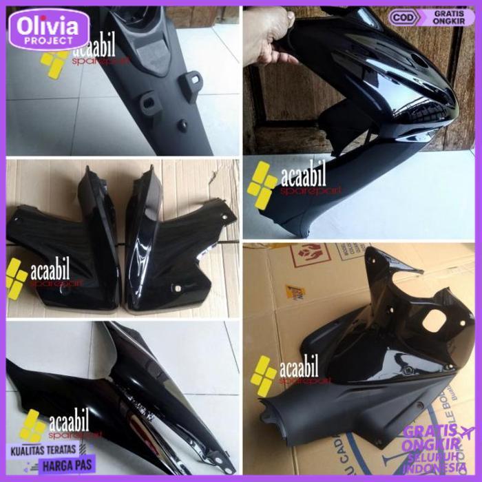 Flase Sale Cover Body Tameng Depan Tengah Samping Revo Absolute / Revo Dx Hitam