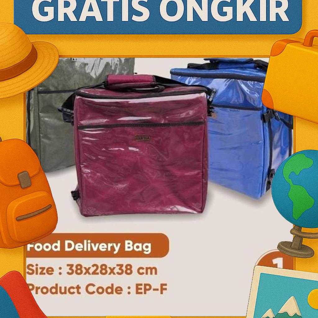 Enerpack Tas Gofood Grabfood Tas Ojol - Tas Delivery Tas Motor Ep-F