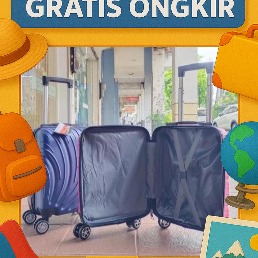 Koper Fiber Mini 16 Inci Roda 4