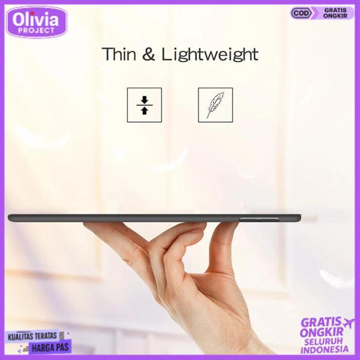 Kekinian Samsung Galaxy Tab A7 Lite 8.7 / Tab S6 Lite/ Tab A8 Lte 10.5 2022 Trifold Case Smart Cover