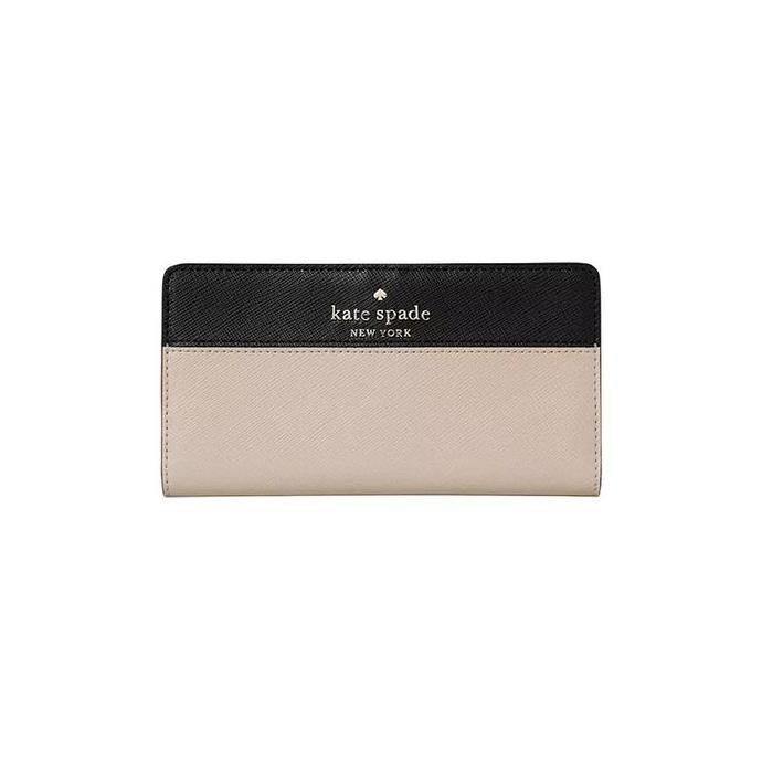 Dompet Wanita Branded KS Staci Large Slim Bifold Wallet in Colorblock - Bee Multi