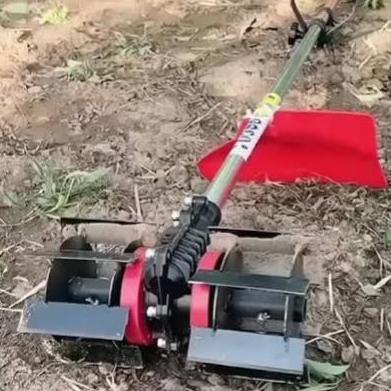 Alat Penggembur Tanah Mini Tiller Head Weeder Cakar Penyiang Gulma Mesin Potong Rumput