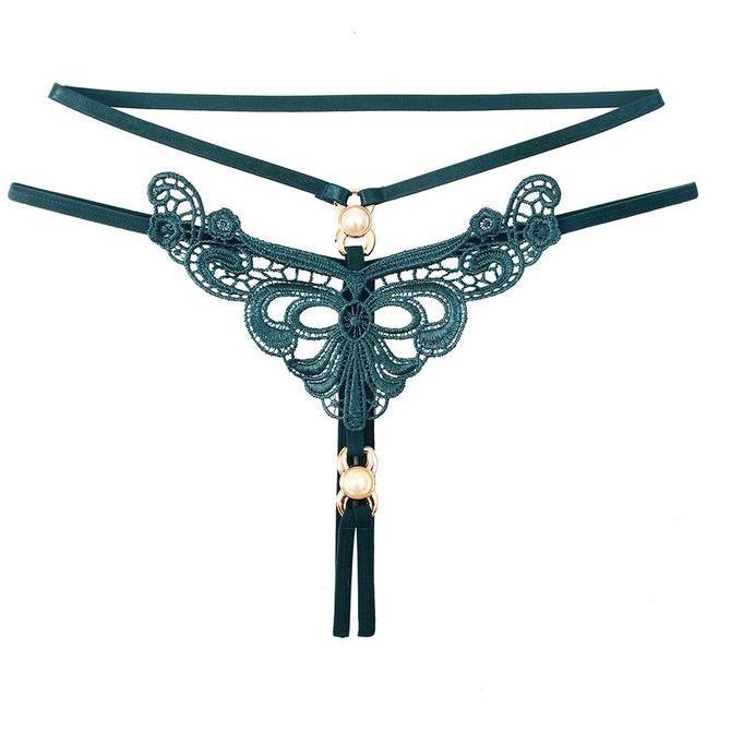 Murah G String Sexy hot low Waist Open Tali silang hollow Celana Dalam C118 Non COD