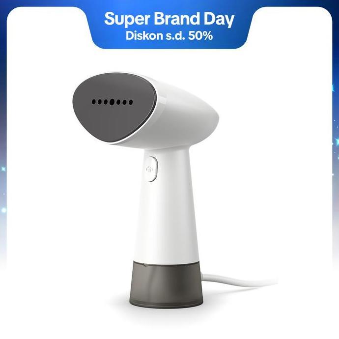 Philips Setrika Uap Handheld STH1010 Putih - Setrika Uap Ringan, philips setrika uap, setrika uap li