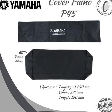 Cover Piano Keyboard Untuk Yamaha P45 Penutup Anti Debu Original P-45 EIG