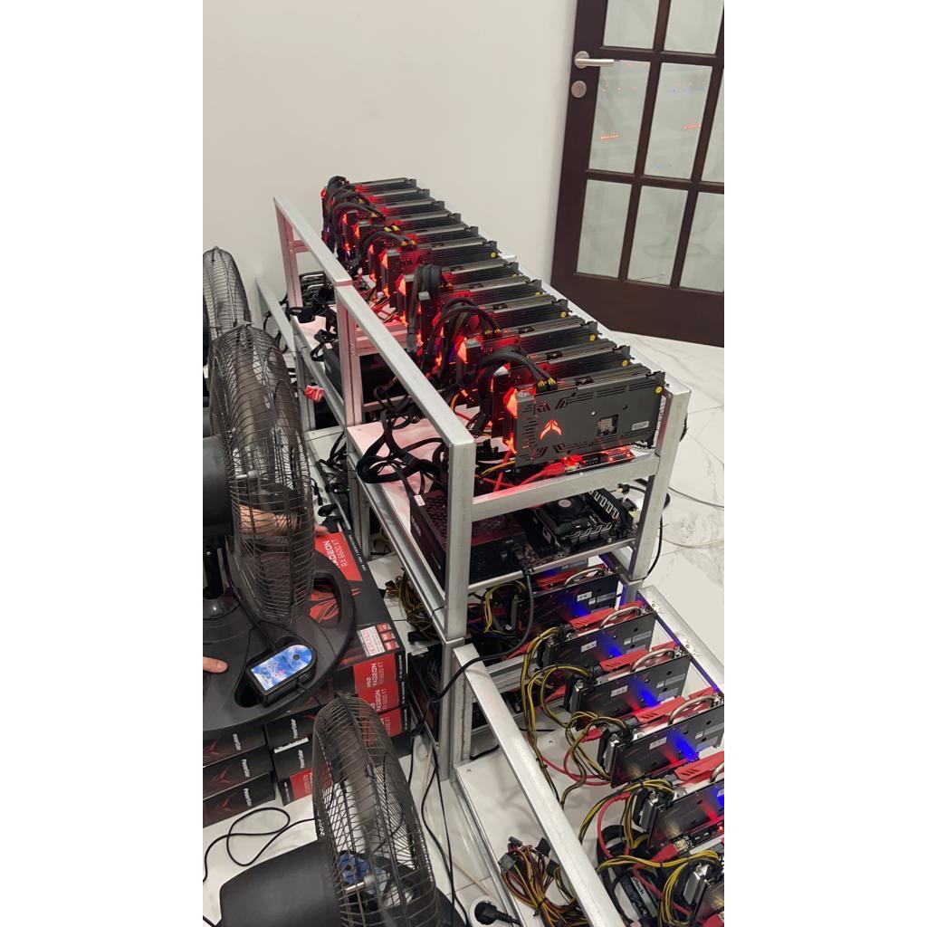 Paket Mining Rig Rx 6600 Xt 6 Vga Siap Pakai Termurah Original Dan Terpercaya