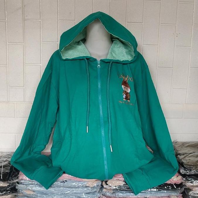 Jaket kaos jumbo LD 130 cm  bordir premium