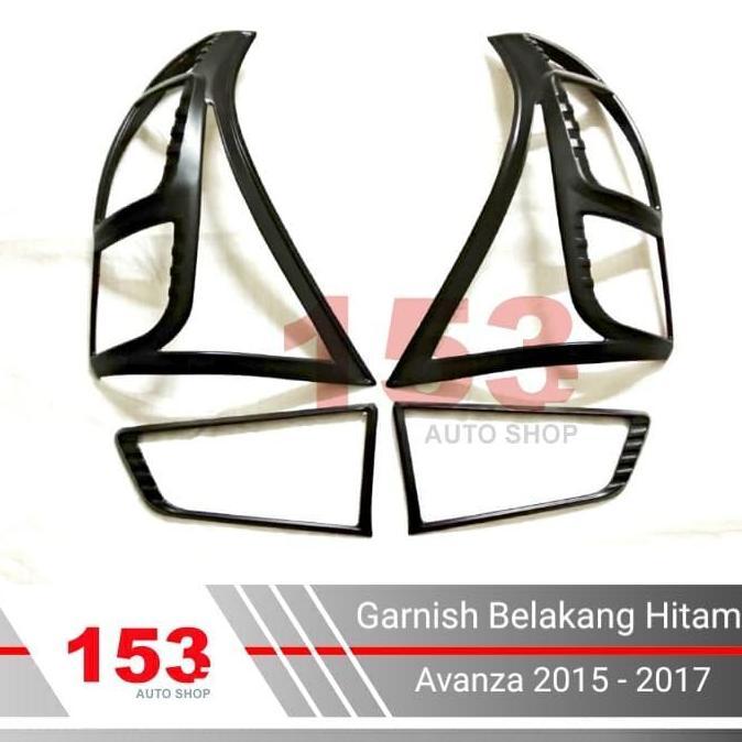 NEW Garnish Belakang Hitam Avanza 2015 - 2017