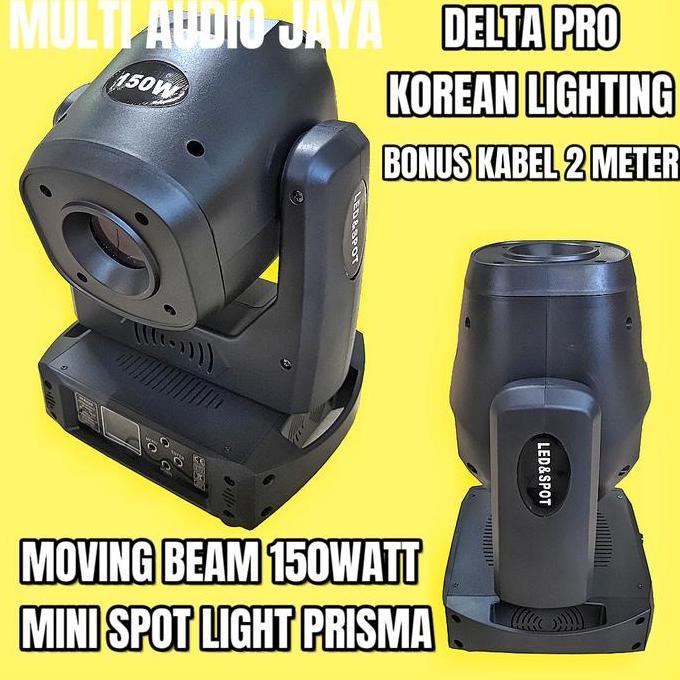 BEBAS ONGKIR - Lampu Lighting Moving Beam Spot 150Watt