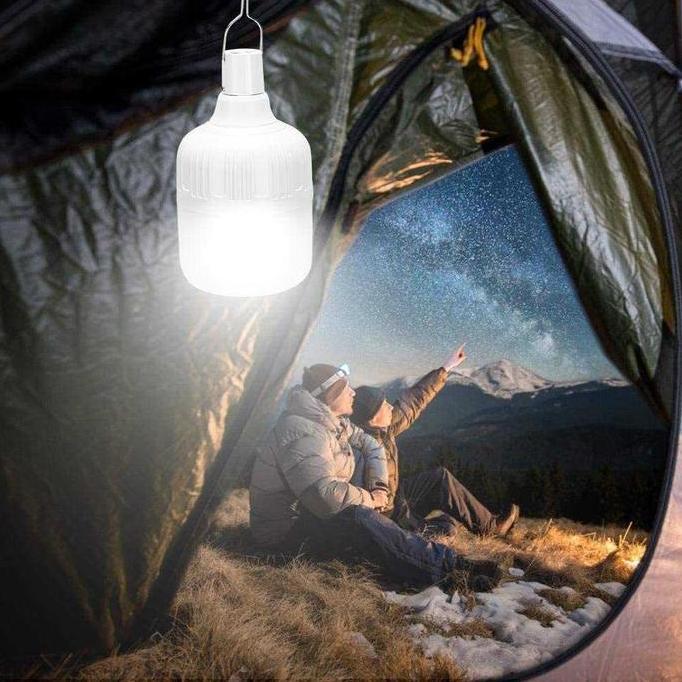 Spesial Zinuo Lampu Gantung Led Emergency Cool White Rechargeable - Qp602 Tenda