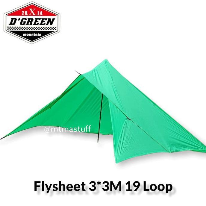 Diskon Tarptent Flysheet 3X3M 19 Loop