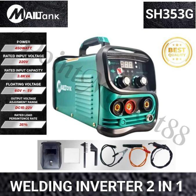 NEW MAILTANK SH353G - MIG12 Mesin Las MIG MAILTANK Mesin Las MIG MailTank