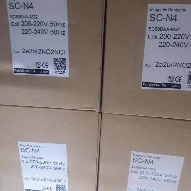 TERMURAH - SC-N4 magnetic contactor fuji 220volt