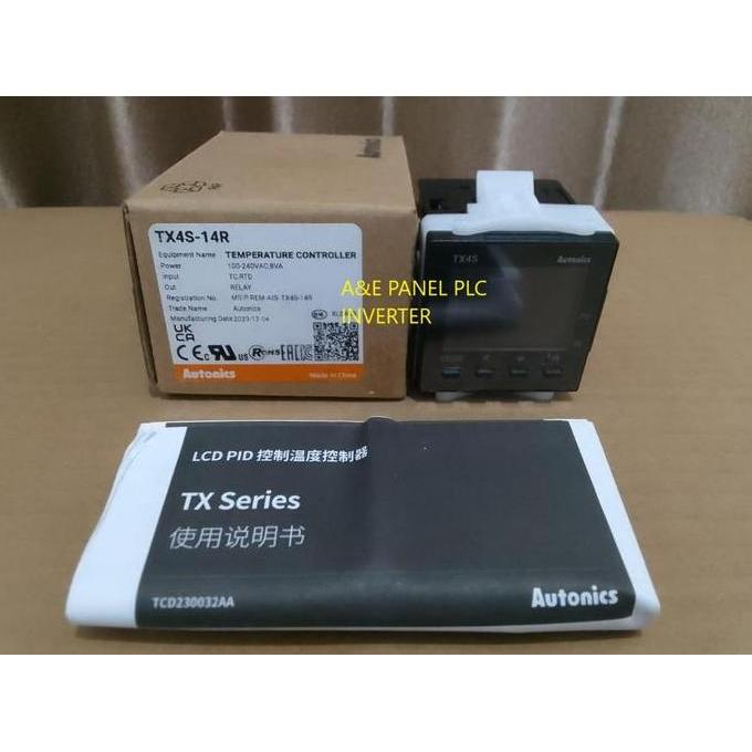HARGA DISC - TEMPERATURE CONTROLLER AUTONICS TX4S-14R TX4S 14R TX4S14R