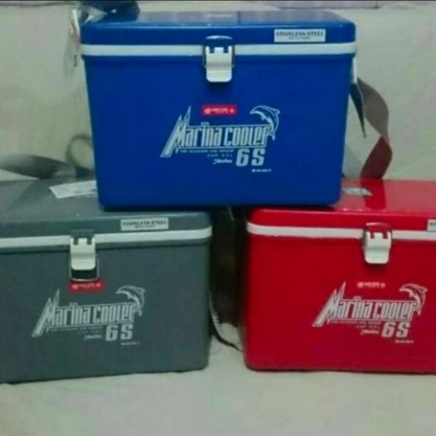 ~Harga Special~ Cooler Box Marina 6S Lion Star Plastik / Cool Box Serbaguna / Tempat Es 6 S Pendingi