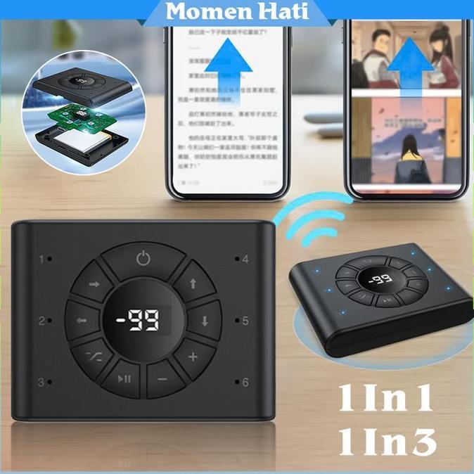 VEXANAF Auto Clicker Layar Ponsel Geser Otomatis Smart Screen Clicker Koneksi Bluetooth