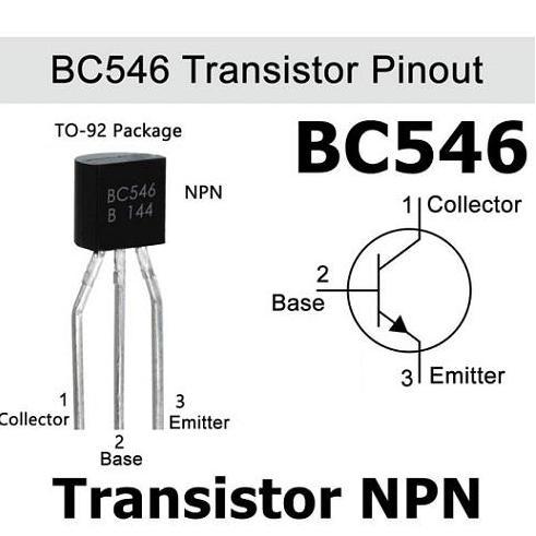 BC547/BC-547/547B NPN PNP TRANSISTOR BC 547