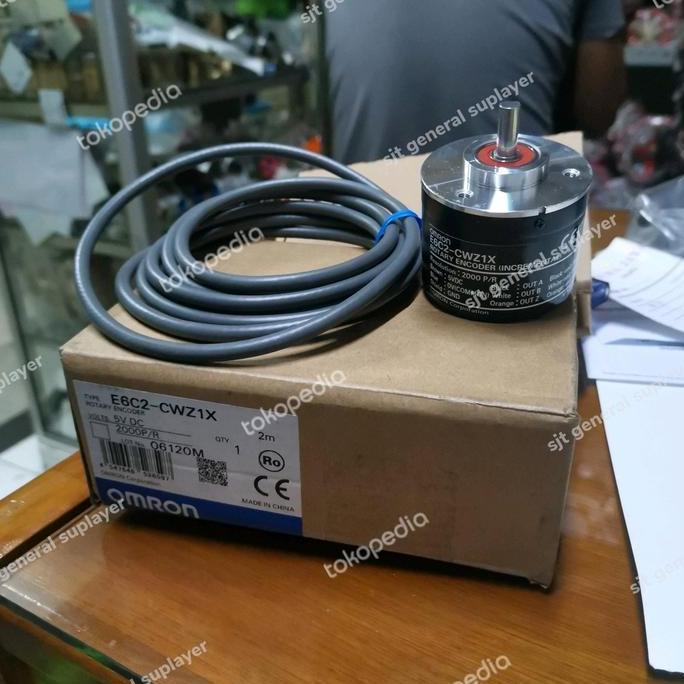 Update E6C2-CWZ1X 2000P/R ROTARY ENCODER OMRON ORIGINAL sjt92 Berkualitas