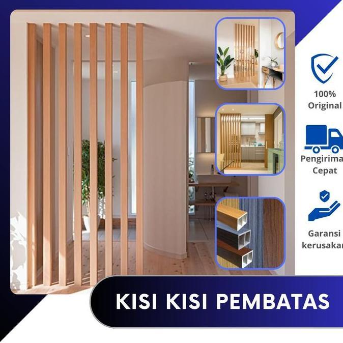 ( Isi 2 Btg ) Kisi Kisi Pembatas Ruangan Tinggi 2,9 Meter & 1,45 Meter / Sekat Ruangan / Sekat Ruang
