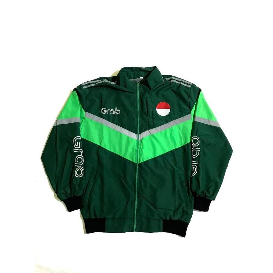 Demode_21 - Jaket Driver Grab Thailand Original | Jaket Anti Angin Viral
