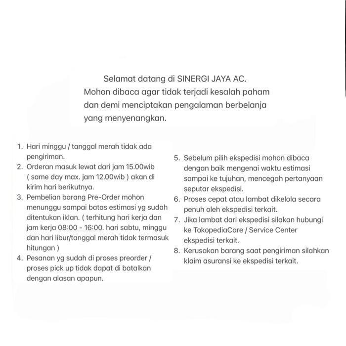 Evaporator Ac Daikin Ftc15/20/25/35/50/60Nv14 Original Dan Terpercaya