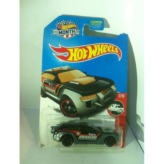 Hot Wheels. 2017 HW Rescue - HW Pursuit. Black TH MONTH MATTEL