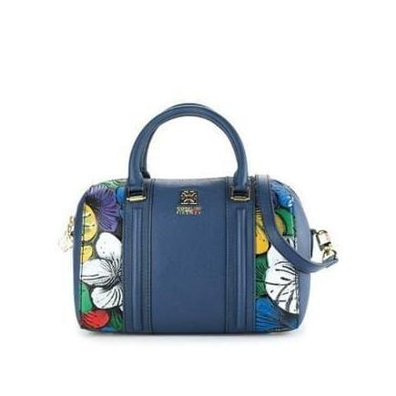 Gobelini Tas Kulit Junita Boston Navy Orinal