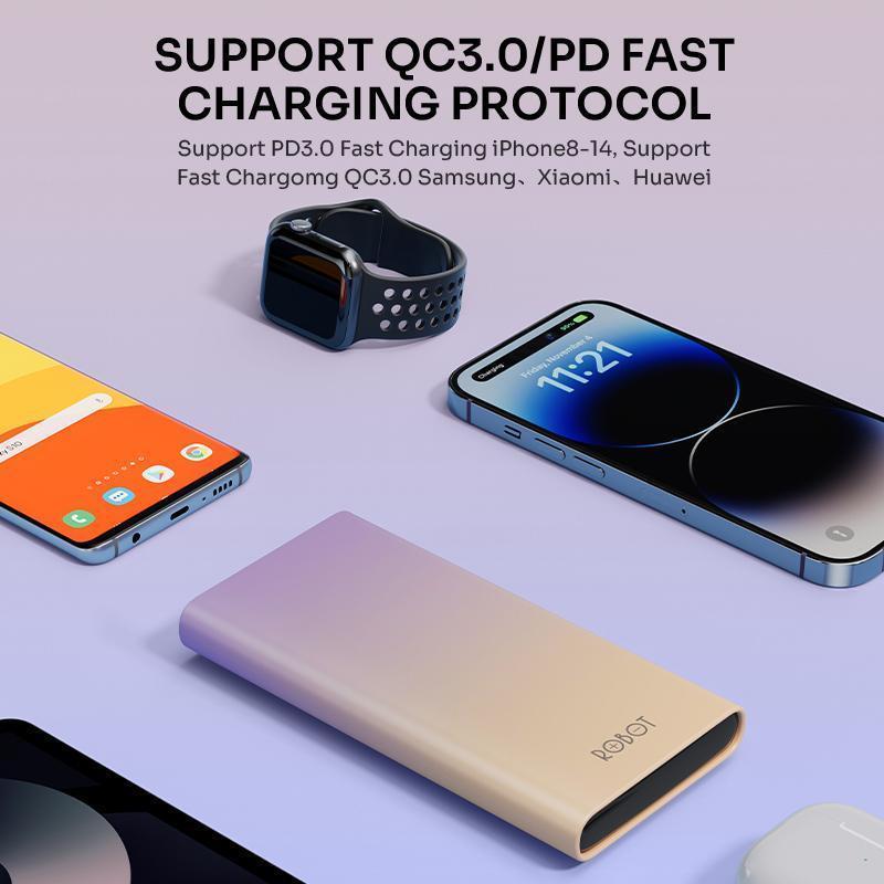 Robot Rt11 / Rt-11 Powerbank 10000 Mah Dual Input Output