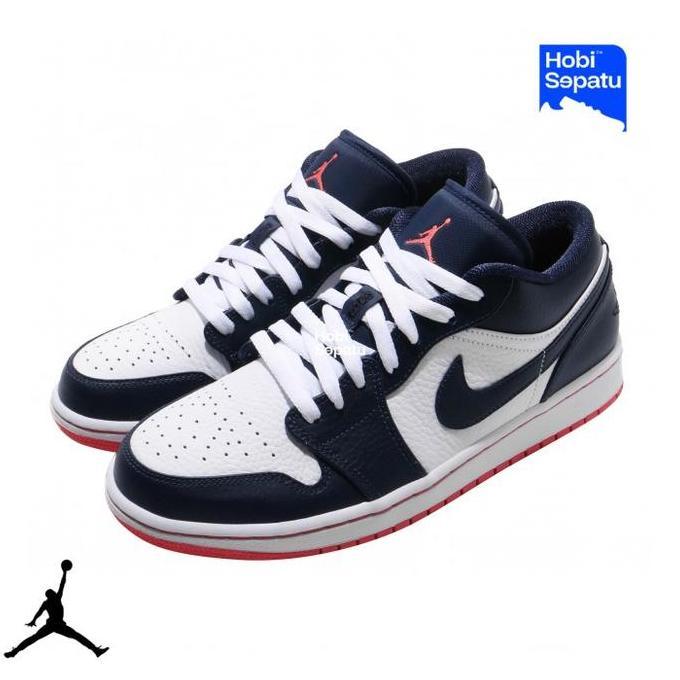 Nike Air Jordan 1 Low Ember Glow / Sepatu Wanita / Sepatu Pria