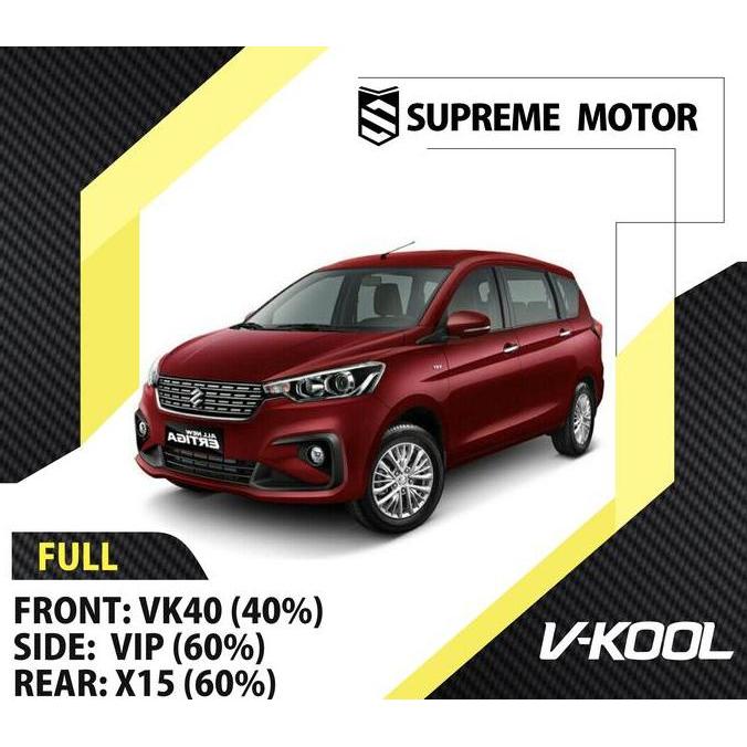 Promo Kaca Film Mobil Full V-Kool Suzuki Ertiga VK40 + VIP + X15 Diskon