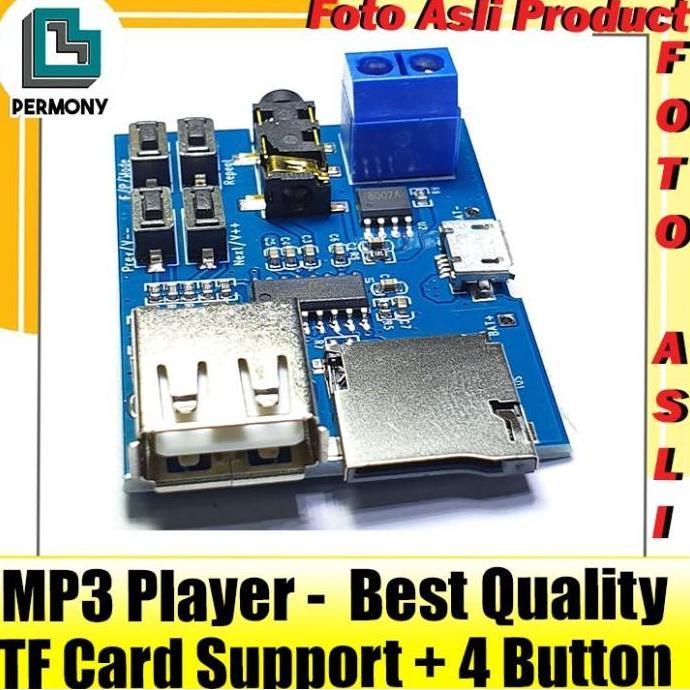 New- Mp3 Decoder Modul Power Amplifier Player Module TF Card