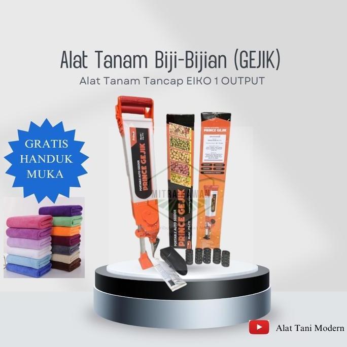 Alat tanam jagung Tancap Tunggal PRINCE alat tanam Benih Dragon